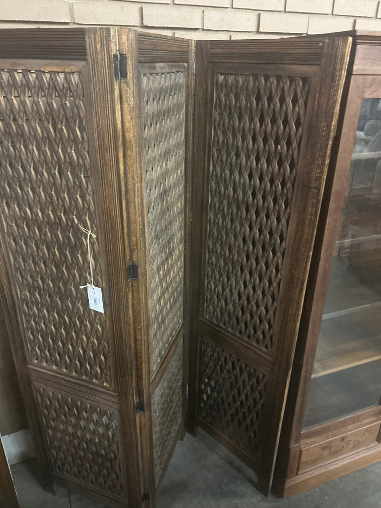 3 Panel Wood Screen 166093.