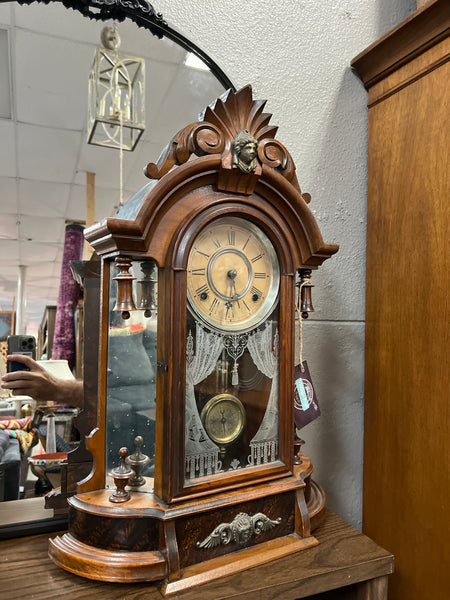 Antique Occidental Clock - Gilbert Clock Company 154218.