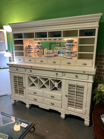 White 2-piece Buffet 173183.