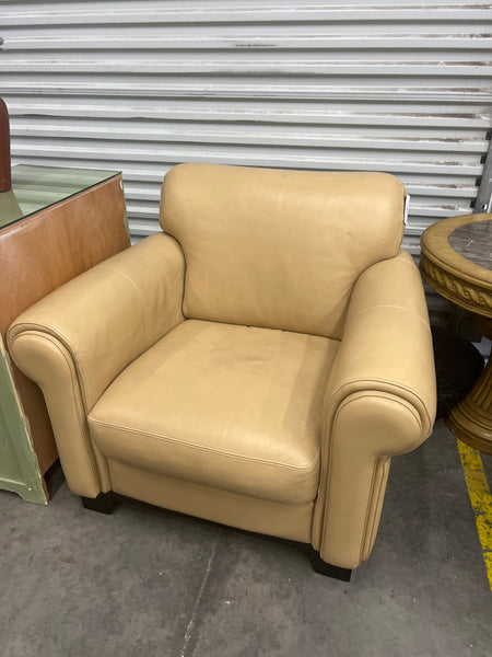 leather club chair 166433.