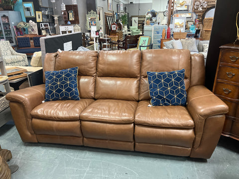 Brown Leather Recliner 156639.