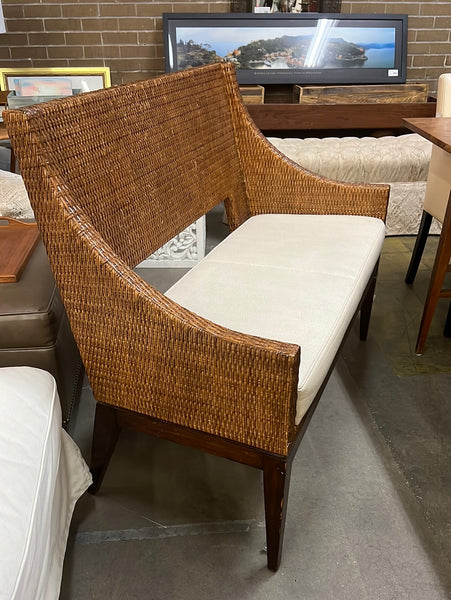 Bernhardt Rattan Bench 147205.