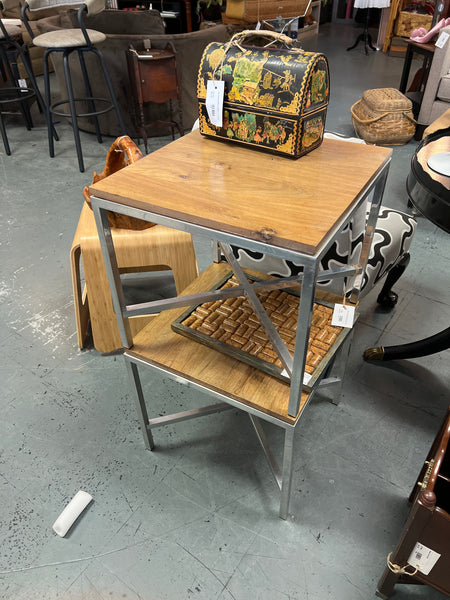 Tomlinson Wood/Metal Side Table (2 available)  151686.