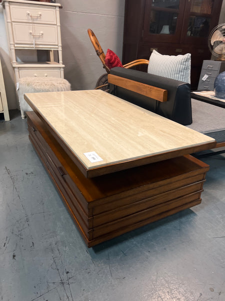 Tommy Bahama Marble Top Coffee Table 165361.