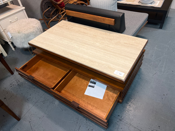 Tommy Bahama Marble Top Coffee Table 165361.