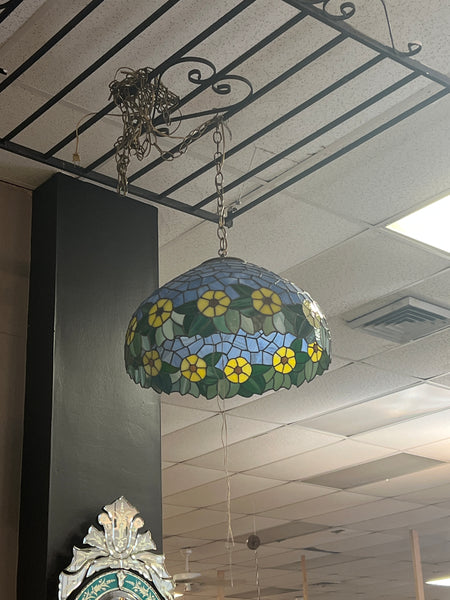 Large Blue Tiffany Pendant Light 168181.