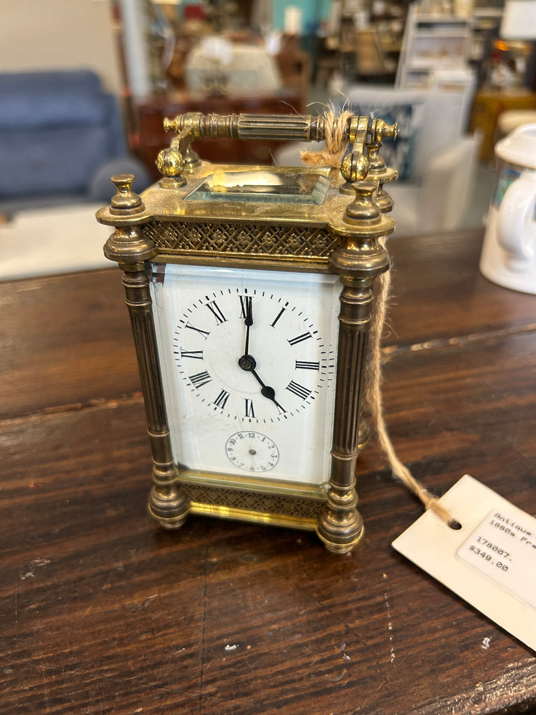Antique Brass Carriage Clock 178007.