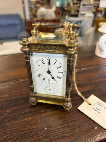 Antique Brass Carriage Clock 178007.