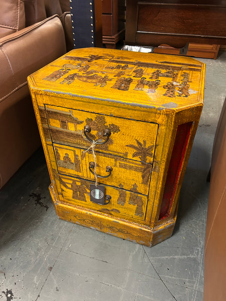 Asian Antique Handpainted Small Chest 177149.