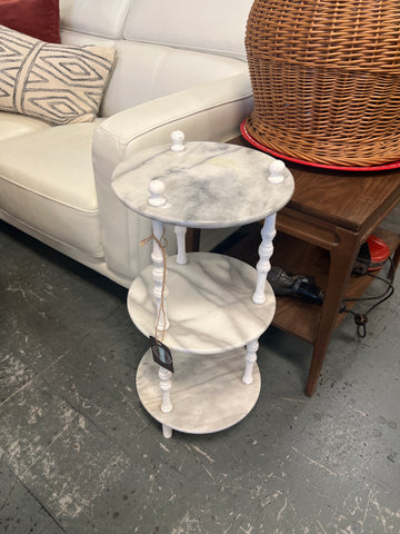 3 Tier Marble Table 174035.
