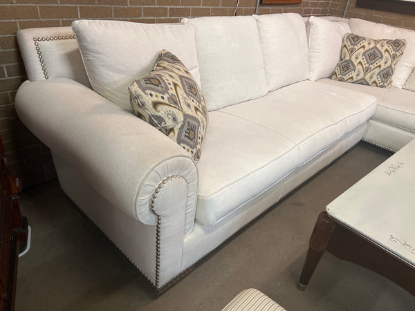 Marge Carson Off White Sectional 152647.