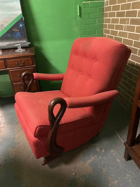 Antique Swan Rocker 166853.