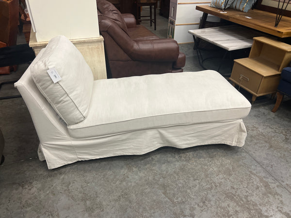 Off-White Slip Cover Chaise 168443.