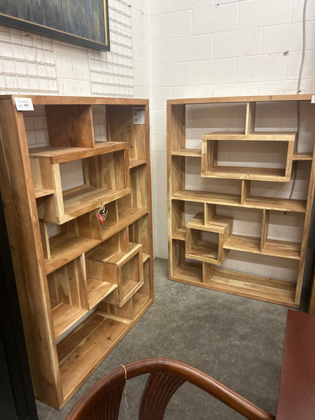 Natural Wood Modern Shelf (2 available) 168899.