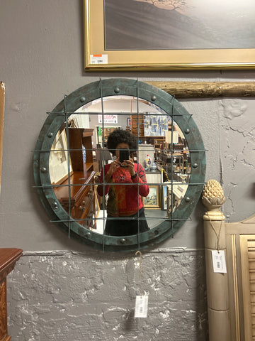 Nautical Round Wall Mirror 167350.