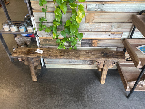 Antique Bench - Elm Wood 164867.