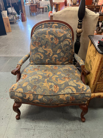 French Country Blue Chair 153158.