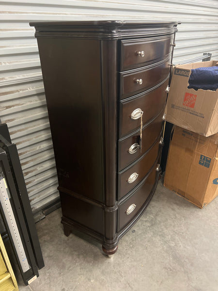 Dark Wood Chest of Drawers 154817.