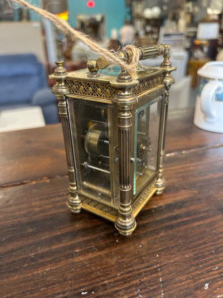 Antique Brass Carriage Clock 178007.