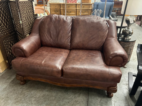 Leather Loveseat 166945.