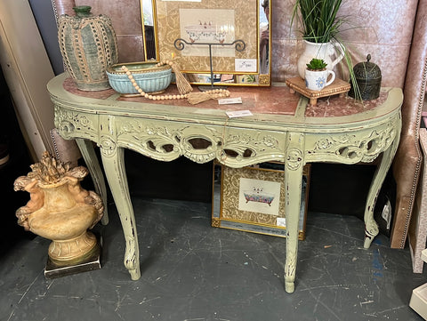 Marble Top Sofa Table 145930.