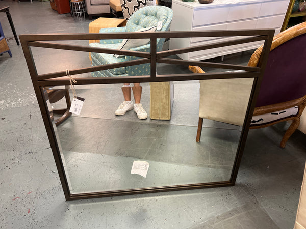 Large Metal Framed Mirror 148898.