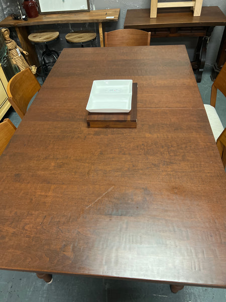 Amish Made Wood Table w/ Leaves 166246.