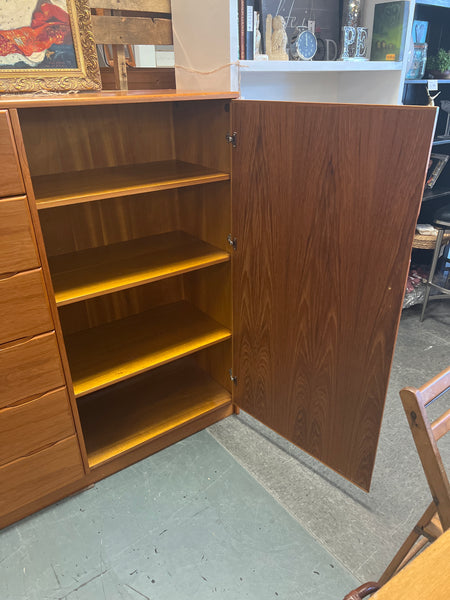 MCM-Danish Modern Teak Armoire 168111.