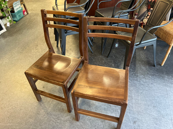 Butcher Block Dining Table + 6 Chairs + 2 Extensions 154528.