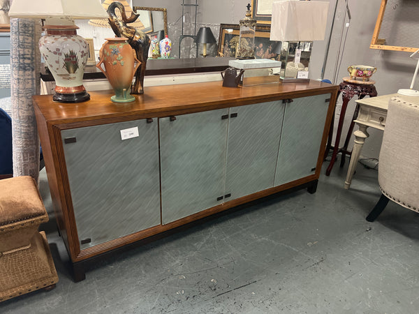 Glass Door TV Console 165622.