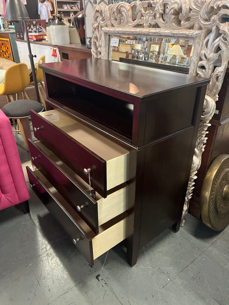 Dark Wood Chest 162306.