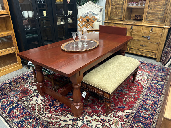 Wood Farm Extending Dining Table 165136.