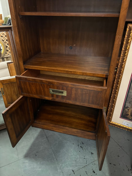 Vintage Bookcase w/ Brass Hardware *2 available 159389.