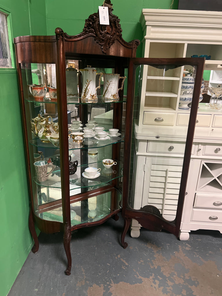 Antique Curio Tiger Wood 175895.