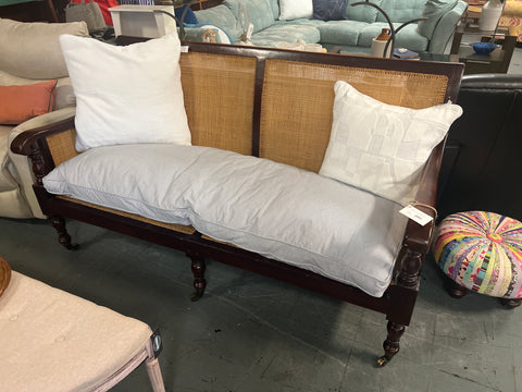 Vintage Colonial Cane Sofa 170151.