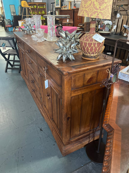 European country Oversized Buffet Console 163038.