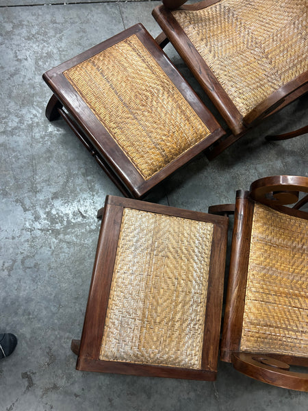 Plantation Chair and Ottoman (1 available) 169100.