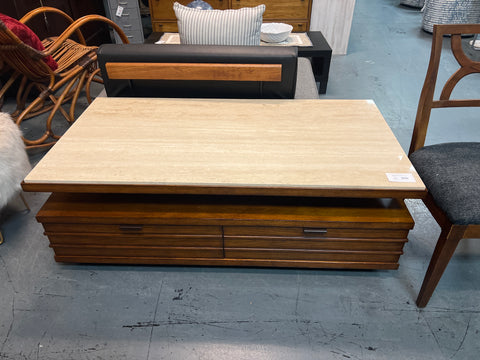 Tommy Bahama Marble Top Coffee Table 165361.