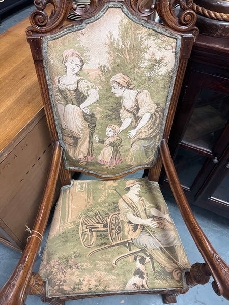 Antique Side Chair 160617.