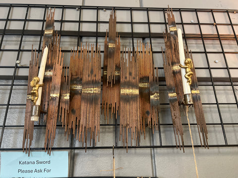 MCM Sonambient Sound Sculpture w/ candlesticks 173827.