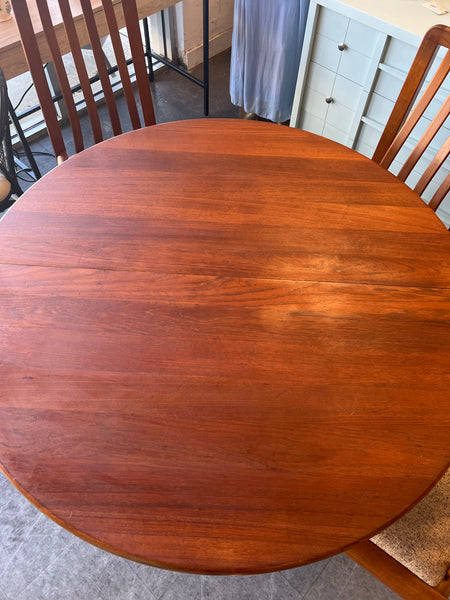 Mid Century Teak Table Vintage Danish 160981.