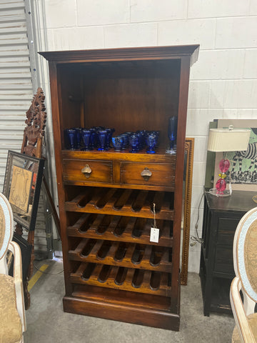 Tall Wood Bar Shelf 170155.