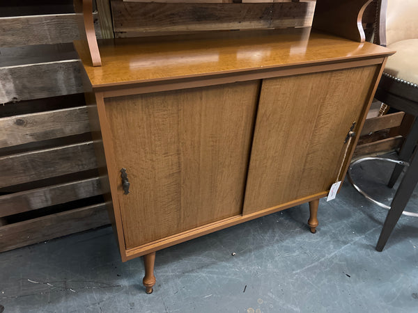 Mid Century Cabinet Glass Slide  159576.