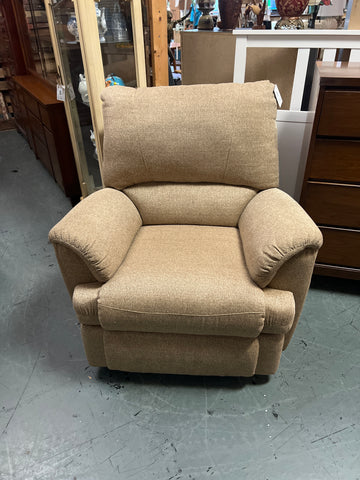 Tan Electric Recliner 165697.