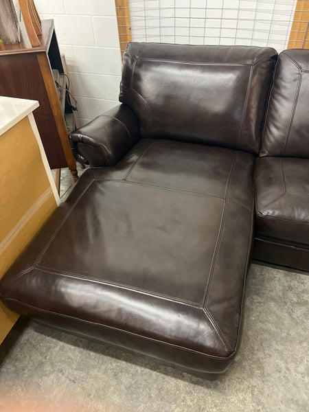 Reclining Sofa With Chaise Leather 157062.