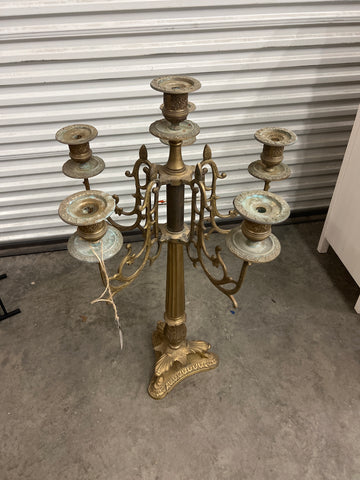 Large Brass Candleabra 153268.