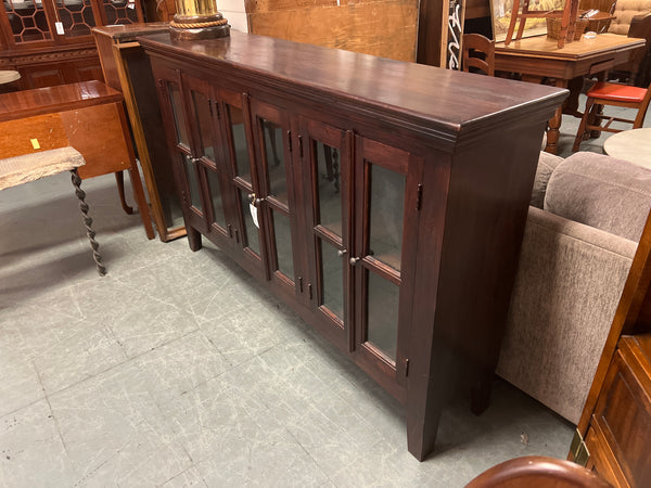 Glass Door Console Cabinet 159645.