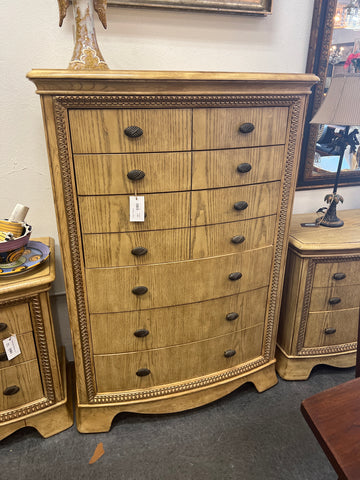 Blonde Wood Chest of Drawers 153887.