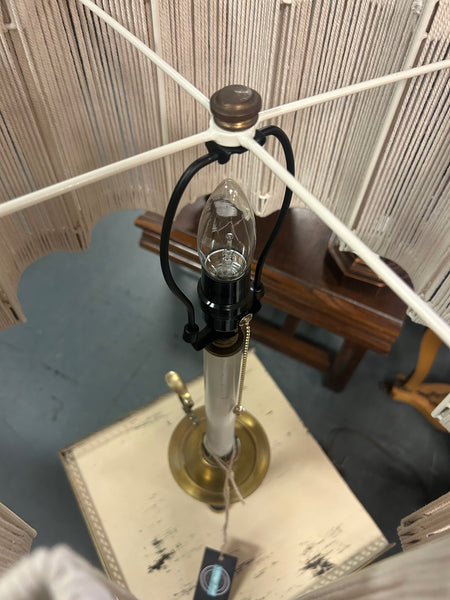 Antique Wood Table Lamp 170103.