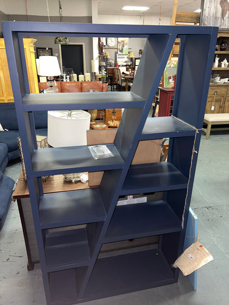 Modern Blue Bookshelf 150691.